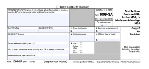 1099-sa box 3 distribution codes|1099 sa payer name.